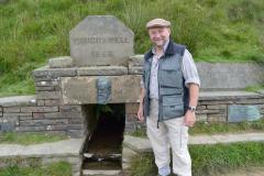 At Waugh's Well, Fo' Edge on the Rossendale Way. A memorial to "The Lancashire Burns" (1817 - 1890)